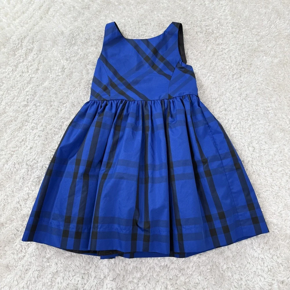 Polo Ralph Lauren Dress Girl 5 Sleeveless Party Formal Preppy Tartan Plaid Check